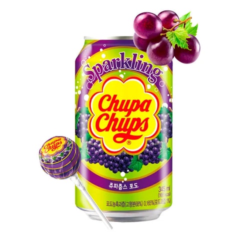 [SenXanh Emart] Soda Hàn Quốc Chupa Chups trái cây nhiều vị 345ml