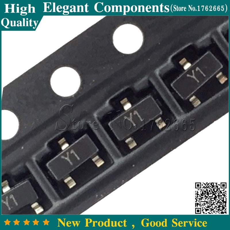 Set 100 Linh Kiện Bán Dẫn MMBT8050 SOT23 Y1 SS8050 SOT SMD MMBT8050LT1G