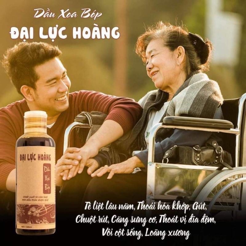 DẦU XOA BÓP CƠ XƯƠNG KHỚP ĐẠI LỰC HOÀNG