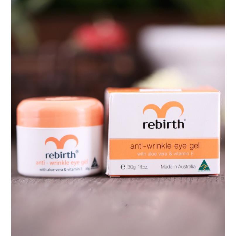 Gel dưỡng chống nhăn, chống thăm quầng mắt giàu Vitamin E Rebirth - 30ml - Úc | BigBuy360 - bigbuy360.vn