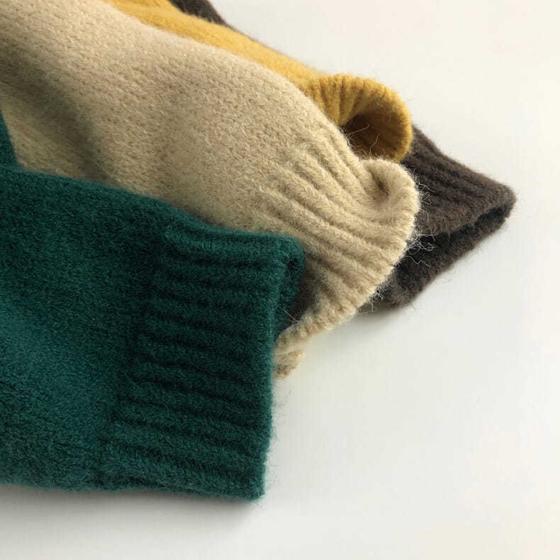 💎Xin chào Em Bé💎 Áo Sweater Cổ Tròn Chất Lông Cừu Dày Dặn Phong Cách Hàn Quốc Thời Trang Thu Đông Cho Bé Trai