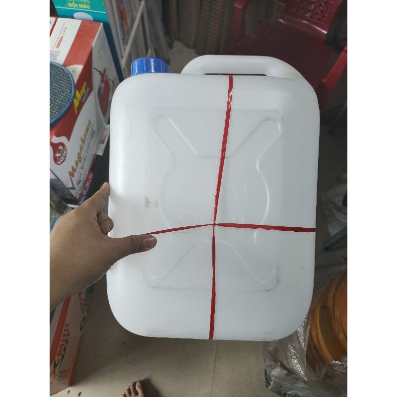 CAN NHỰA 20L HIỆU HƯƠNG PHÁT,3 CON CÁ, SIÊU DÀY