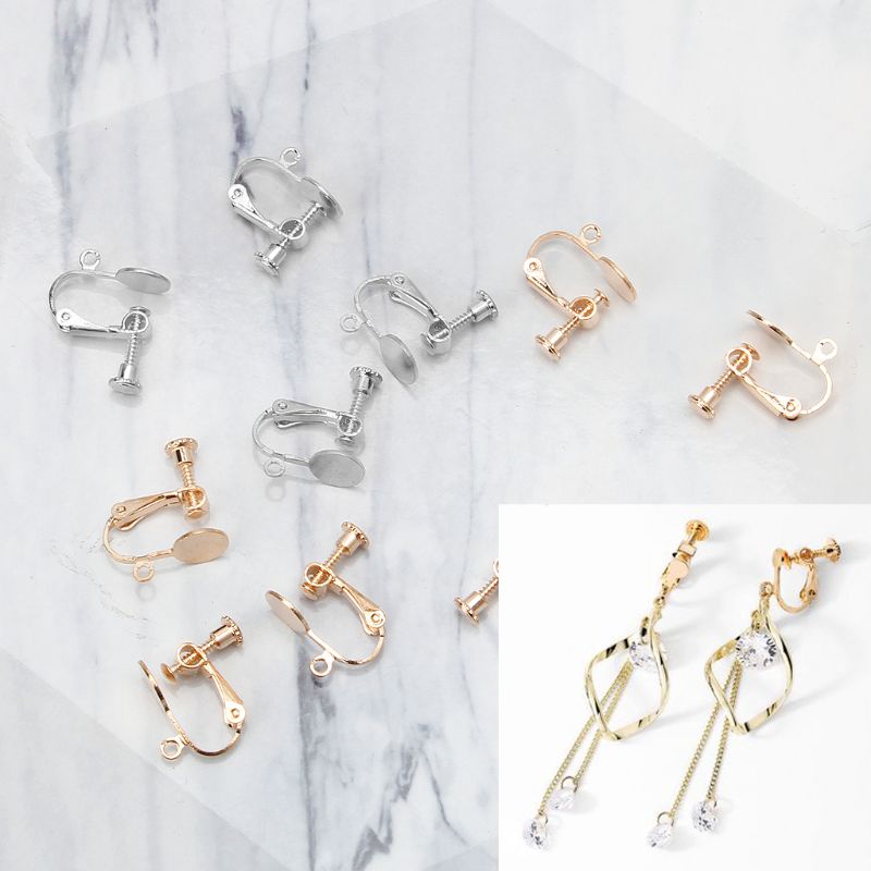 Flgo Bông Tai Chuyển Đổi Dạng Xỏ Diy Thoải Mái