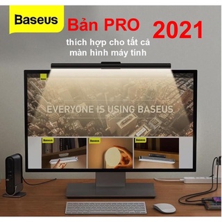 (Bản mới nhất Pro - Youth ) Đèn treo màn hình bảo vệ mắt Baseus i-work Series DGIWK-P01,Chống Cận