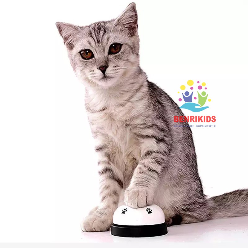 Đồ Chơi Cho Thú Cưng- Chuông Bấm Huấn Luyện Chó Mèo Đi Vệ Sinh, Xin Ăn