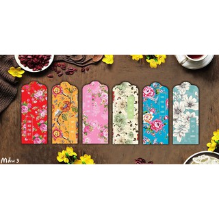Set 100 bao lì xì Tết 2024 giá sỉ tận xưởng xuân Giáp Thìn đẹp Mẫu 3