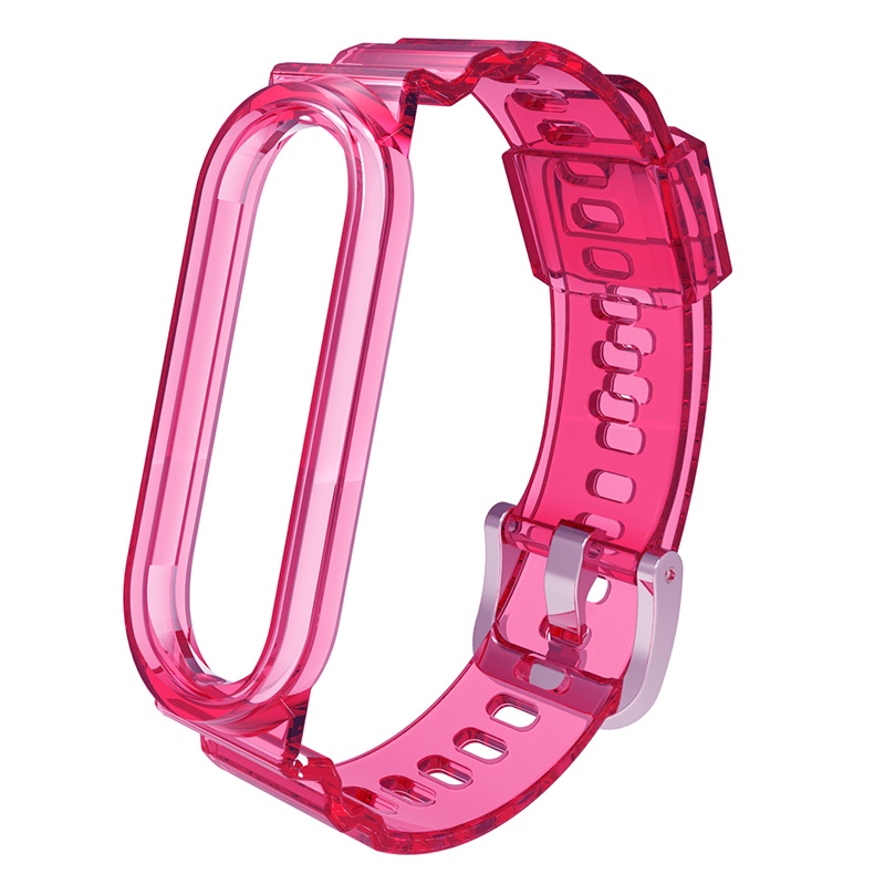 Dây Đeo Trong Suốt Cho Đồng Hồ Thông Minh Xiaomi Mi Band 7/6/5/4/3
