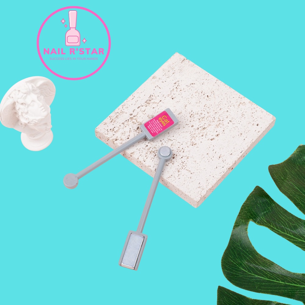 Cây nam châm 2 đầu hơ sơn gel mắt mèo chuyên dụng cho dân làm móng NAIL R’STAR