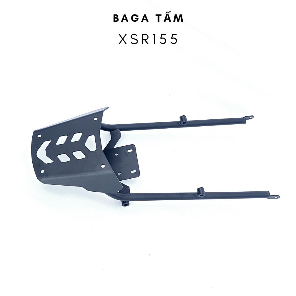 Baga XSR155 Yamaha có vị trí gắn ốp hông và túi treo hông. ốp chắn bùn, tay dăc xsr155