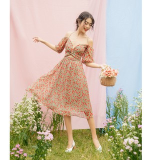 OLV - Đầm hoa Laura Twisted Dress