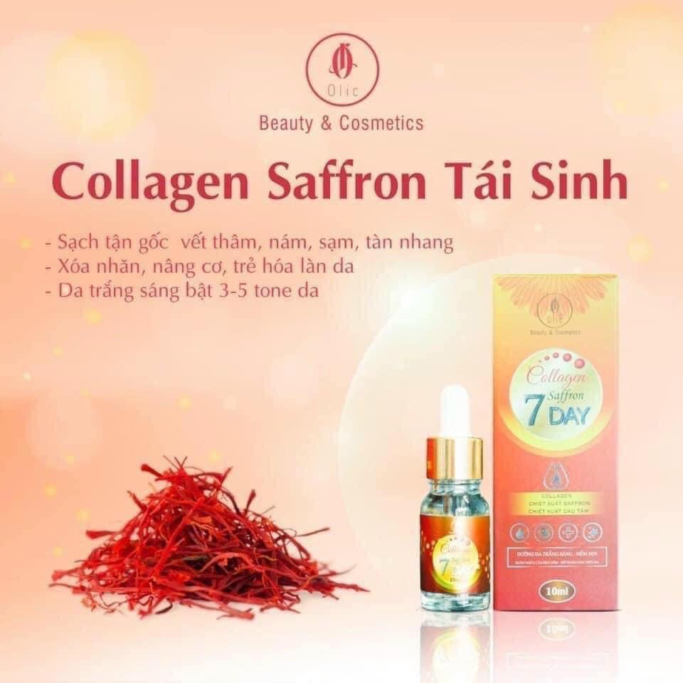 Serum huyết thanh truyền trắng 7Day OLic-serum collagen saffom 7day Olic mẫu mới