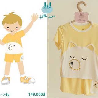 Bộ đồ hè cho bé Little Love