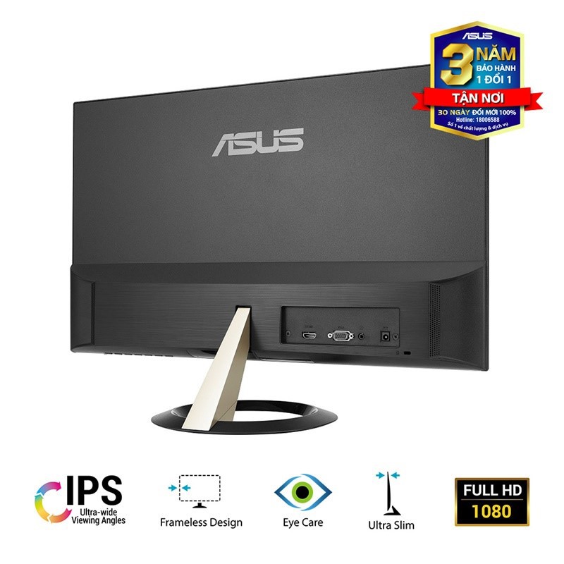 Màn Hình Siêu Mỏng ASUS VL249HE 24 inch IPS Full HD 2 Loa Siêu Mỏng Bảo Vệ Mắt - Hàng Chính Hãng