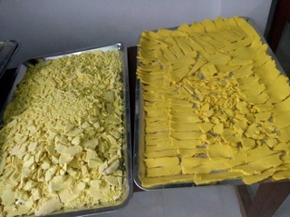 Tinh bột nghệ nhà làm