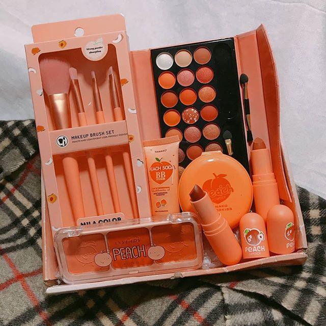 Bộ trang điểm peach love 10 món chuyên nghiệp | BigBuy360 - bigbuy360.vn