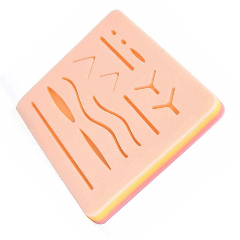 Mô hình thực hành khâu vết thương bằng silicon tiện dụng
