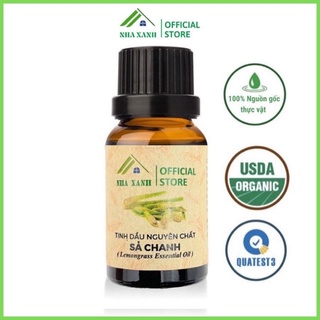 Tinh dầu sả chanh Lemongrass Nhập khẩu từ Ấn Độ có kiểm định COA