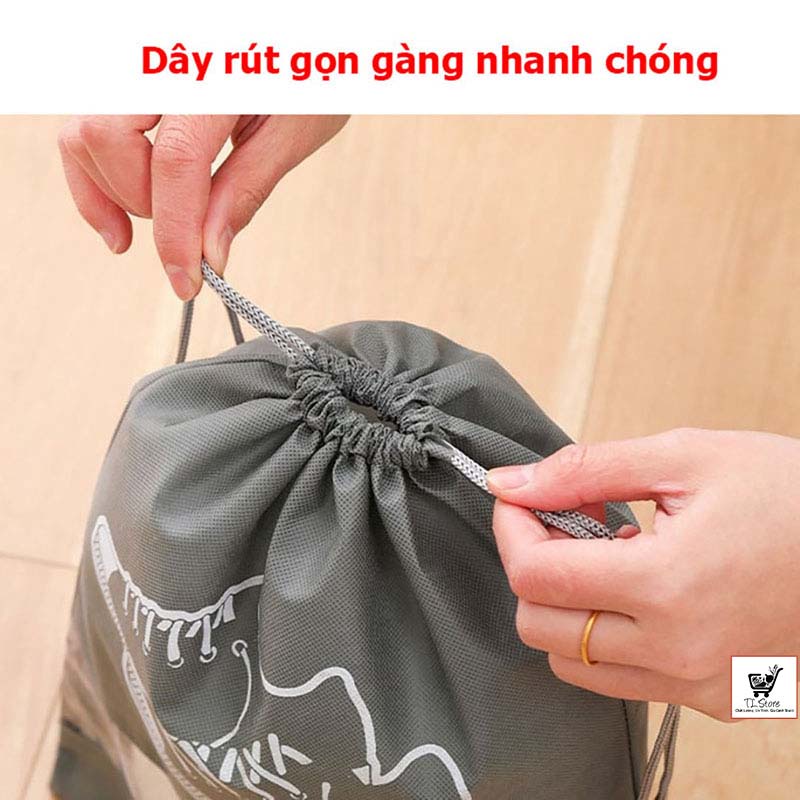 Túi Đựng Giày Hoạ Tiết Chống Bẩn Đi Du Lịch Tiện Lợi [TÚI ĐỰNG GIẦY]