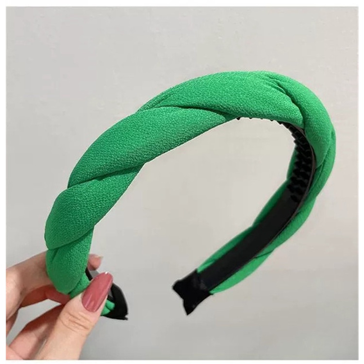 Cài tóc dạng bện kiểu xoắn nhiều màu bờm tóc dễ thương dành cho nữ