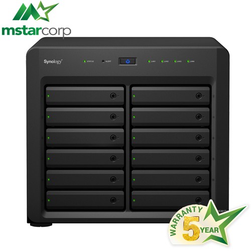 Thiết bị lưu trữ mạng NAS Synology DS3617xs (Hàng chính hãng)