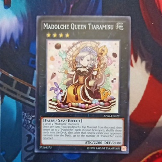 Thẻ bài Yugioh chính hãng Madolche Queen Tiaramisu - AP06-EN022 - Common
