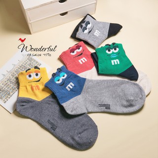 Tất Hàn Quốc Hoạt Hình M & M Có Tai AHUA K0232