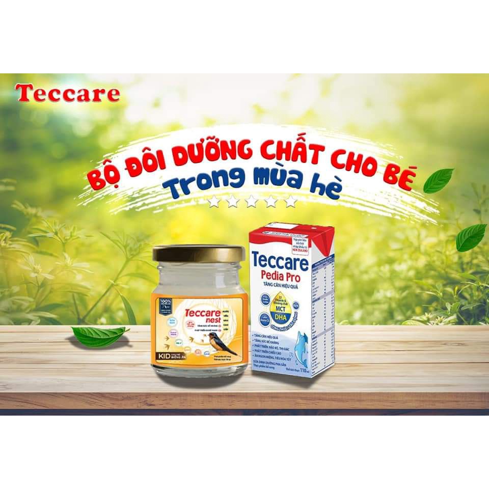 Yến Sào Teccare Kid Nest Giải pháp chống Biếng Ăn Cho Trẻ Từ 7 Tháng Tuổi Với 26% Yến Sào Cao Cấp