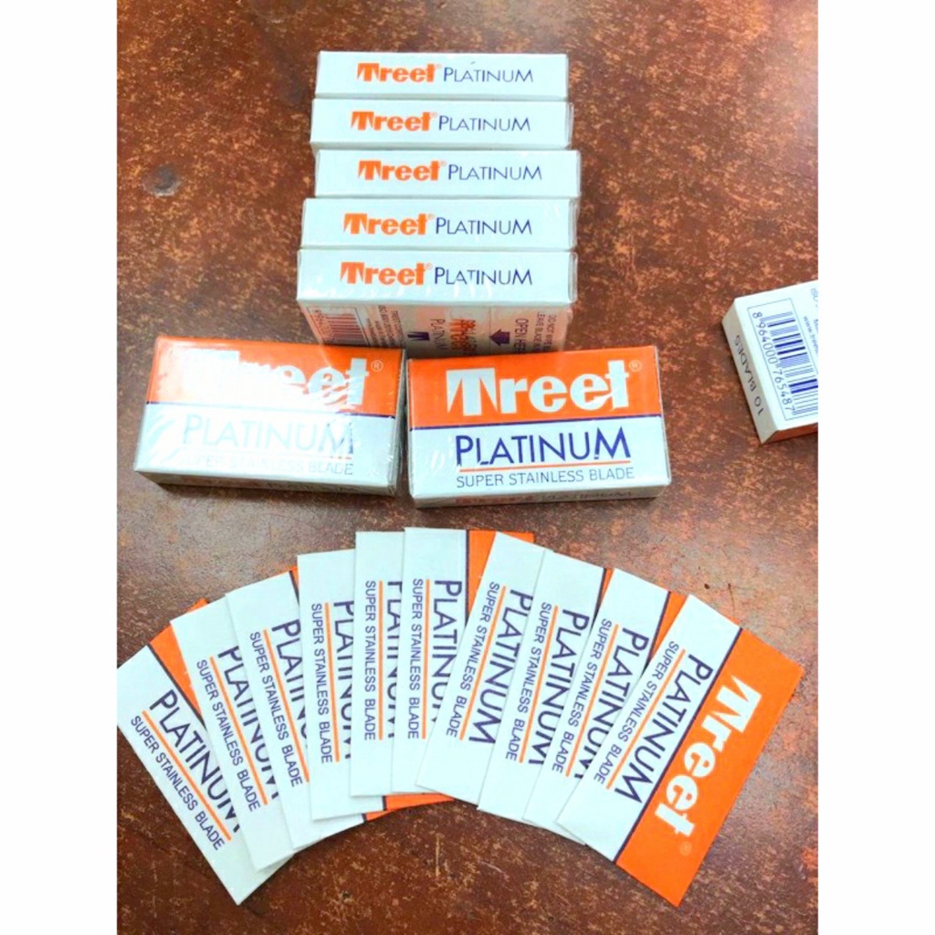 Lưỡi Lam Treet Cam - Hàng Chính Hãng 100% - Bán Lẻ 1 hộp nhỏ