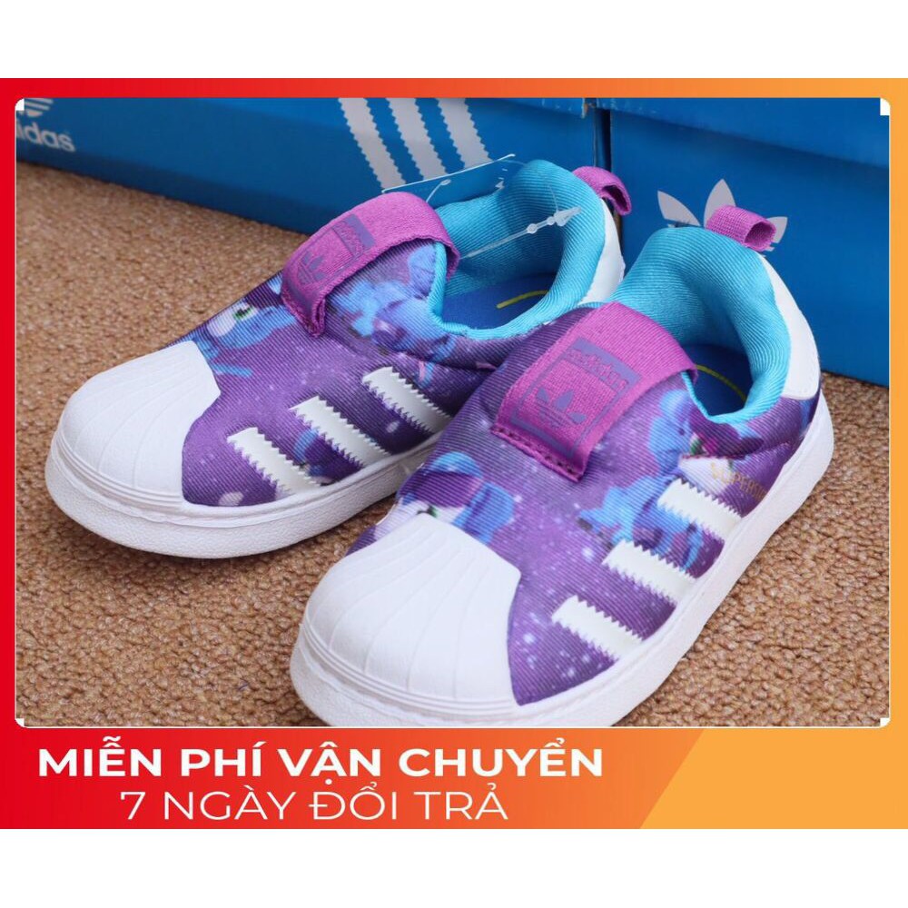 Giày thể thao cho bé trai/bé gái A di das Super Star size 22-35 từ 1tuổi đến 5 tuổi