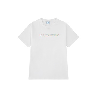 Áo thun basic IFASHION looks basic chất cotton nam nữ tay lỡ ver thin strokes LB03