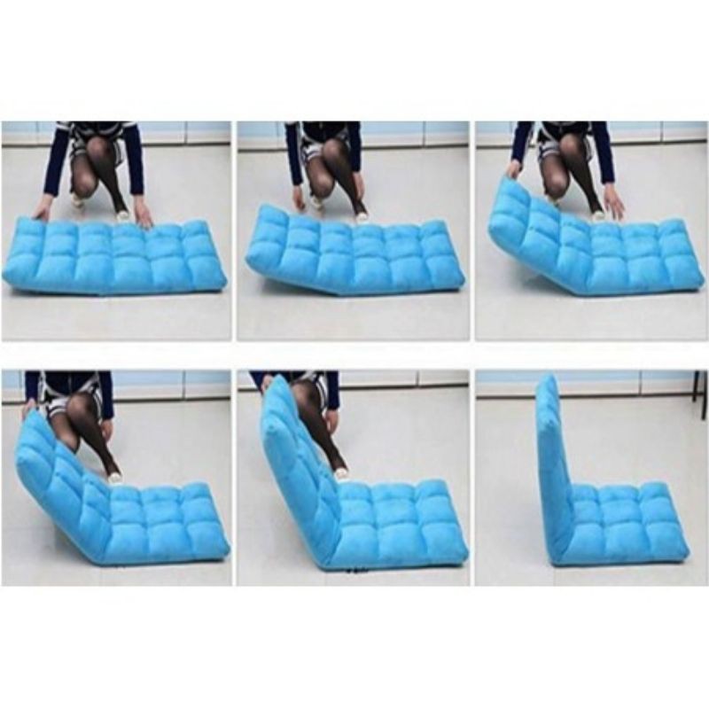 Ghế bệt Tatami Nhật Bản, ghế lười, ghế tựa lưng cao cấp chống mỏi cổ, tiện lợi làm bằng vải nhung mịn với 5 cấp độ | BigBuy360 - bigbuy360.vn