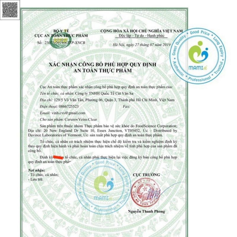 Kem bôi giãn tĩnh mạch Veins Care Cream 75 gram và 60 viên