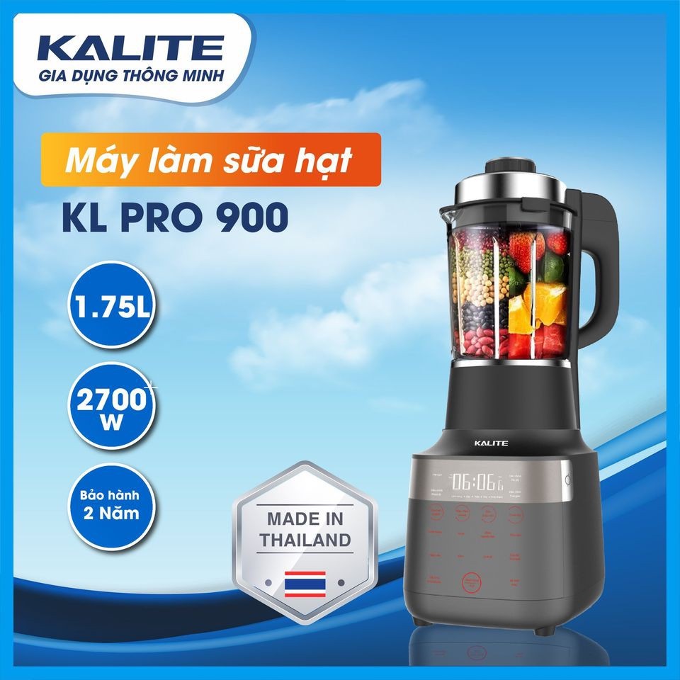 Máy xay sinh tố trái cây đa năng thịt cá kết hợp Máy làm sữa hạt KL950 thay thế  KALITE PRO-900 , bảo hành chính hãng