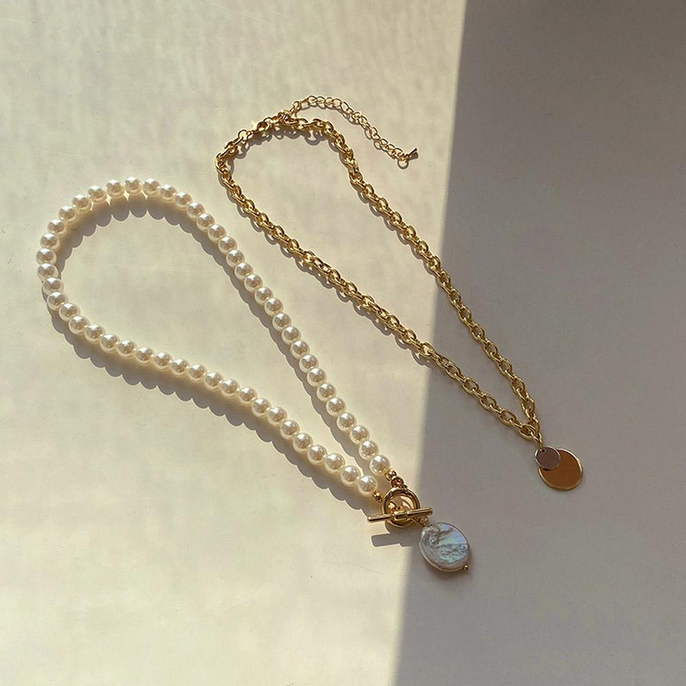 AROMA Vòng cổ Hai Tầng Phong Cách Punk Thời Trang Dành Cho Nữ