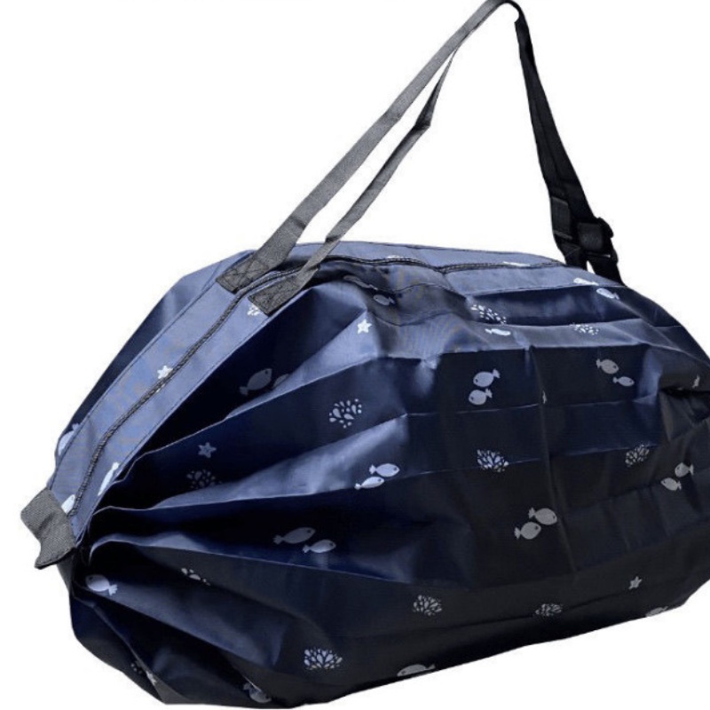 Túi Vải Đi Chợ Gấp Gọn Gàng Dễ Dàng, Có Thể Xách Được 10Kg Hàng VTLSHOP