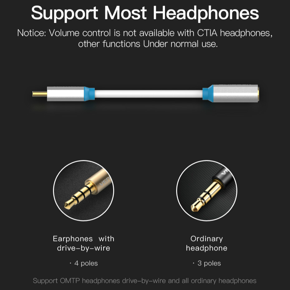 Cáp Chuyển Đổi Âm Thanh Type C Sang 3.5mm 3.5 Aux Usb C Cho Huawei P30 Pro Xiaomi Mi 9 8 Se Oneplus 7 Pro