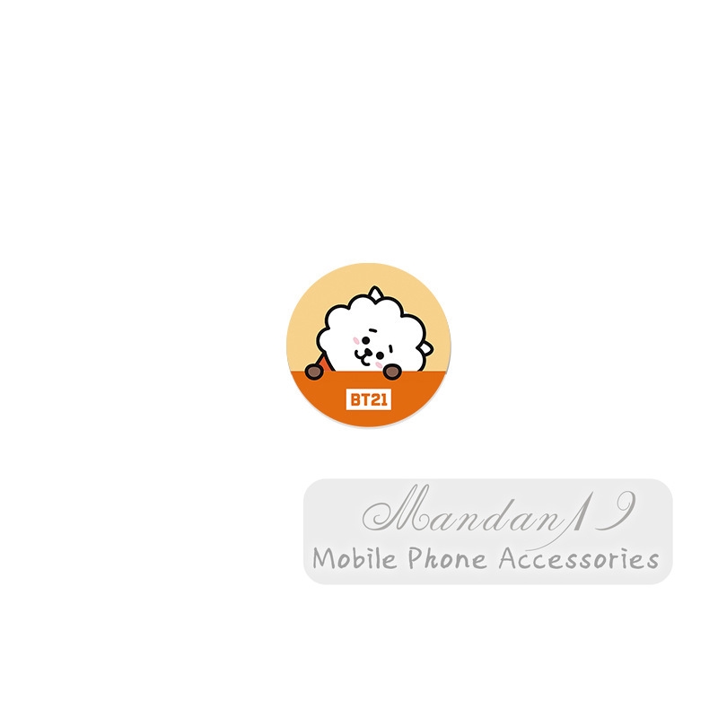 Nhẫn đỡ điện thoại đính đá kiểu dáng hoạt hình dễ thương