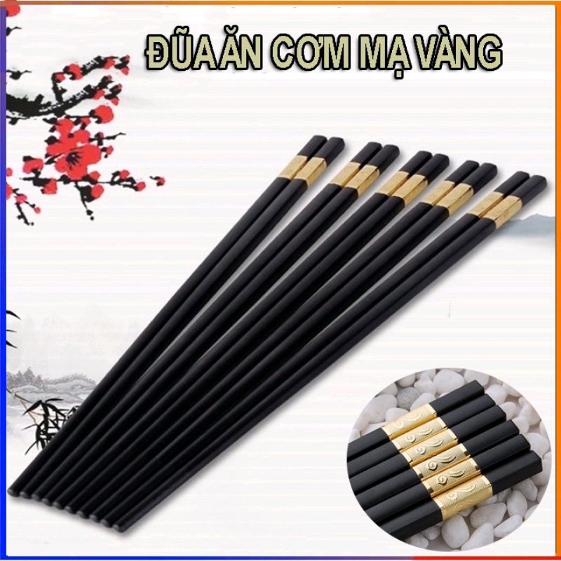 SET 10 ĐÔI ĐŨA MẠ VÀNG