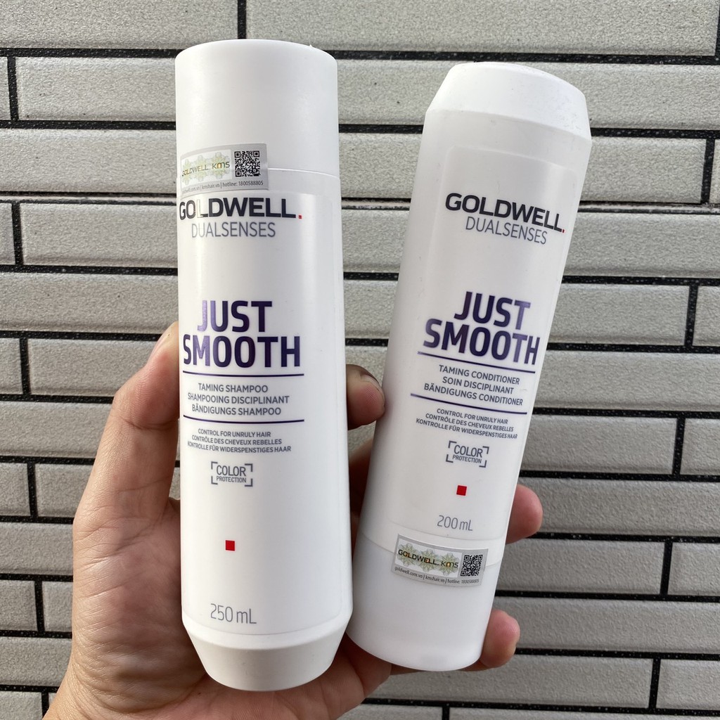 Dầu xả suôn mượt Goldwell Dualsenses Just Smooth Conditioner 200ml