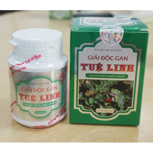 ✅GIẢI ĐỘC GAN TUỆ LINH (Hộp 60 viên)