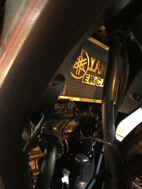 Che két nước lưới exciter 150