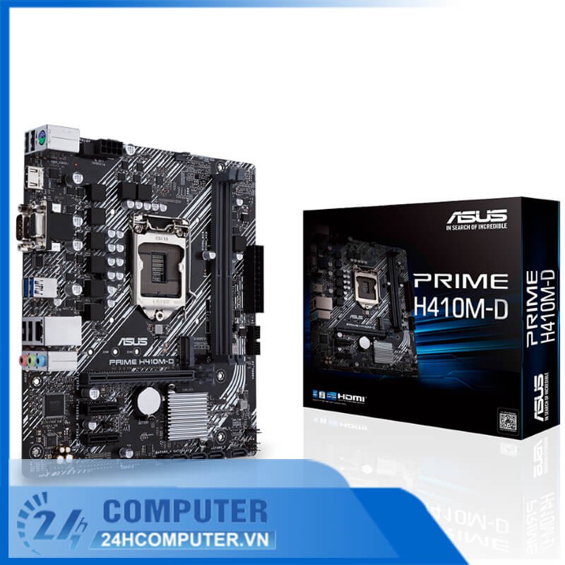 Mainboard ASUS PRIME H410M-D 2 khe Ram DDR4