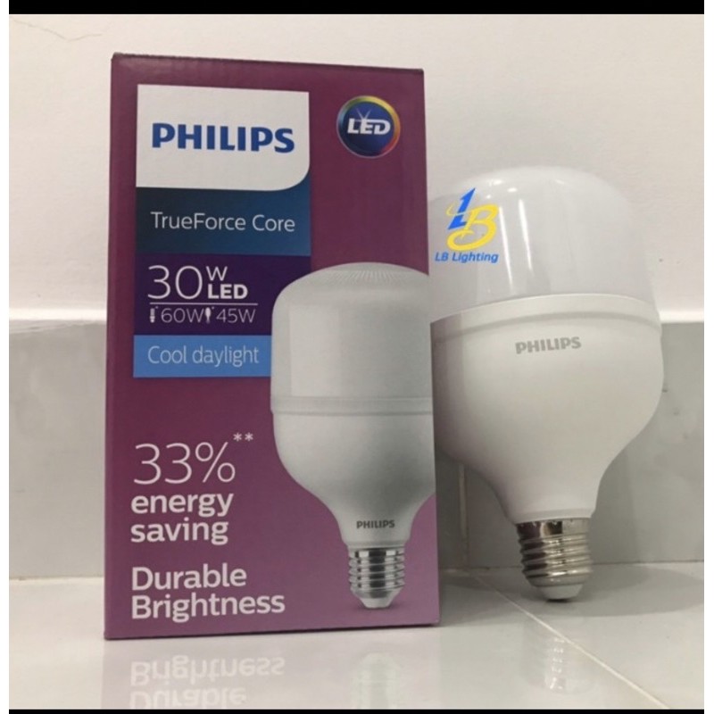 đèn Led trụ 30W Philip- Đuôi E27- Ánh sáng trắng