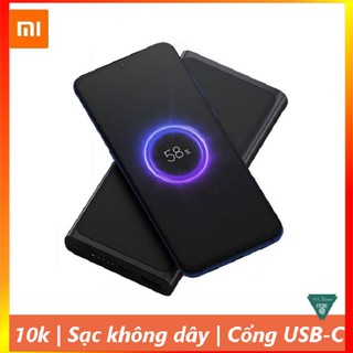 Mua Pin sạc dự phòng không dây Xiaomi 10000mAh 2019 - Sạc dự phòng tích hợp sạc không dây 10000mAh Xiaomi lite - Mr Xiaomi