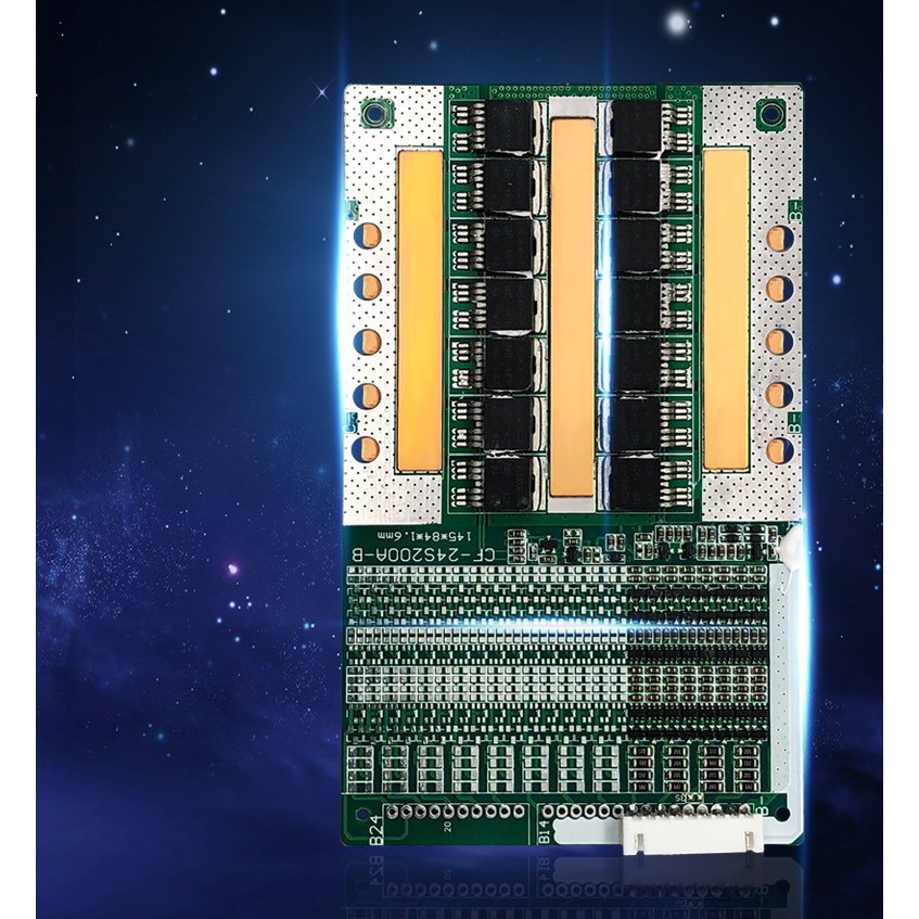 MẠCH BẢO VỆ 32650 BMS 8S 24V 100A-200A
