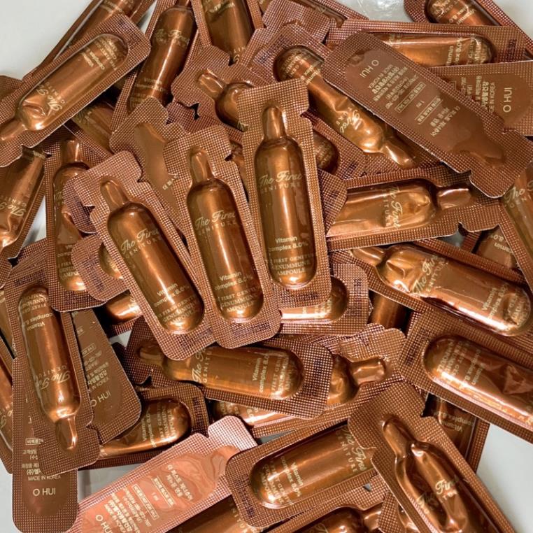 ⚡hàng mới⚡VITAMIN COMPLEX 8.0% OHUI THE FIRST GENITURE GRNUMMUNE AMPOULE_trắng da mờ thâm