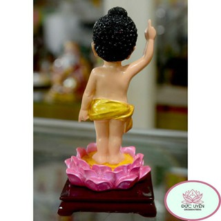 Tượng Đức Phật Đản Sanh ( Cao 13cm)