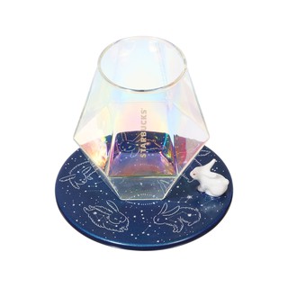 Cốc Thủy Tinh Mug Starbucks 14Oz Starry Night W Saucer