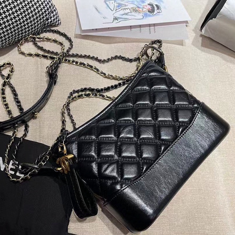 Túi xách hobo ngọc chinh vân ô trám đeo kẹp nách cực sang chảnh vigol.vn helobaby