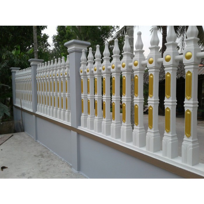 Khuôn Hàng Rào Hoa Nổi Bền Đẹp